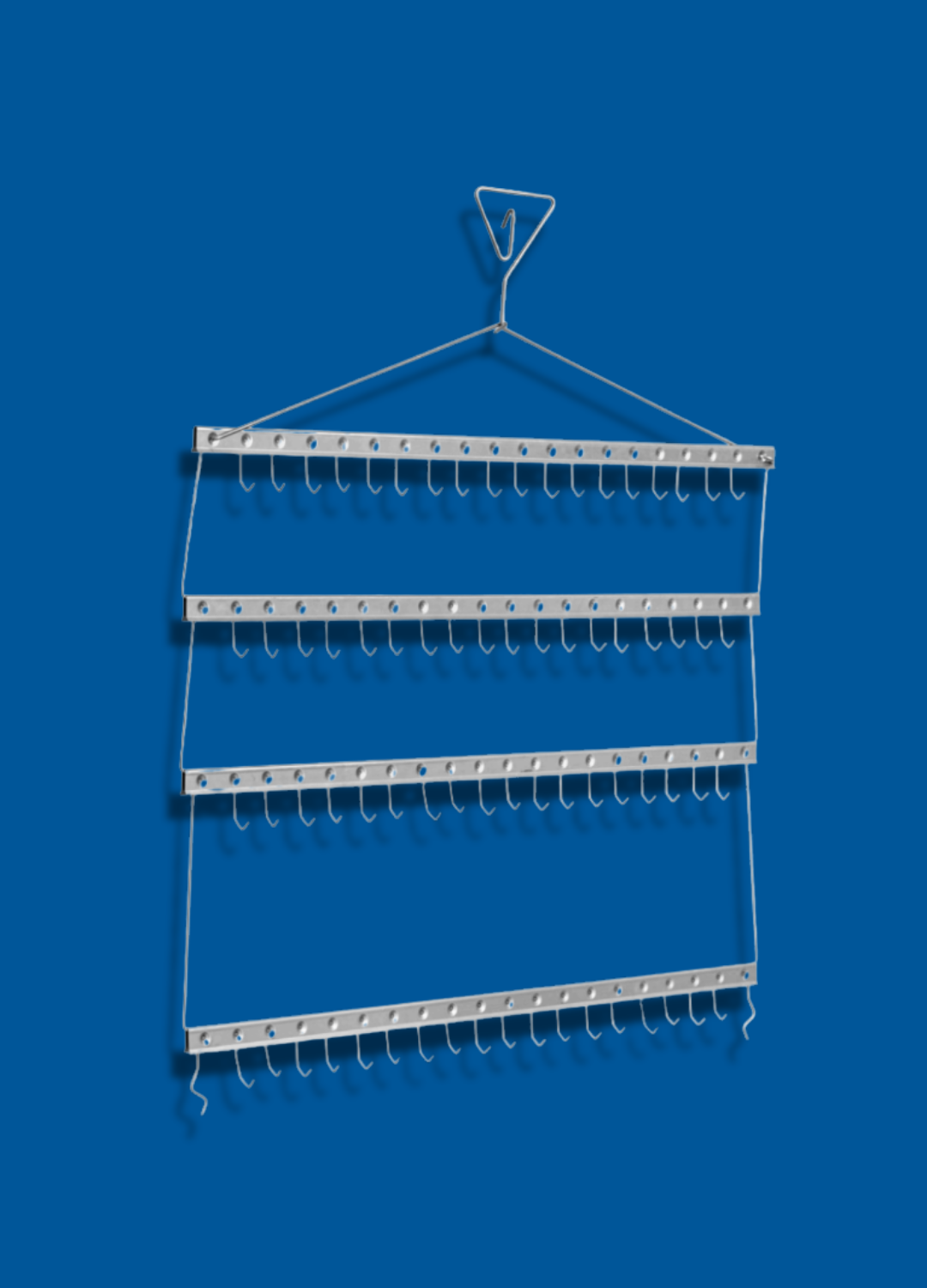 Cross N Click_Assembled-with-hooks_Blue-Background